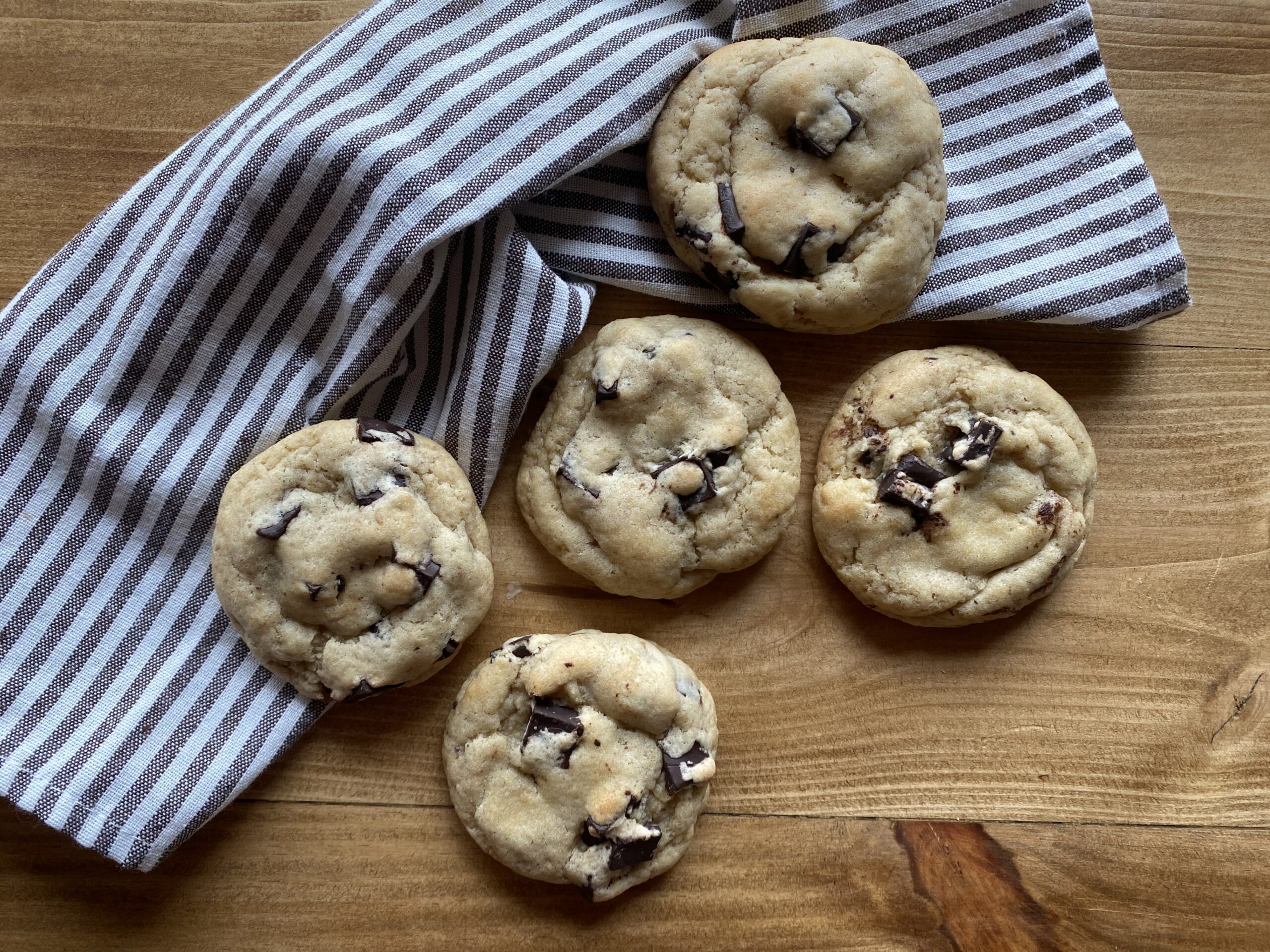 Soft and Chewy Sourdough Discard Chocolate Chip Cookies